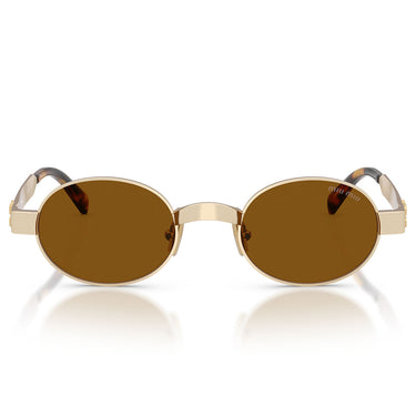 Miu Miu Occhiali da Sole MUB51S 22M20V Oro/Bronzo Scuro Donna