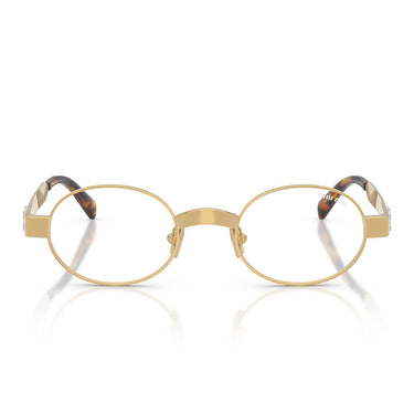 Miu Miu Occhiali da Sole MUB51S 5AK10W Oro/Trasparente con Filtro Luce Blu Donna