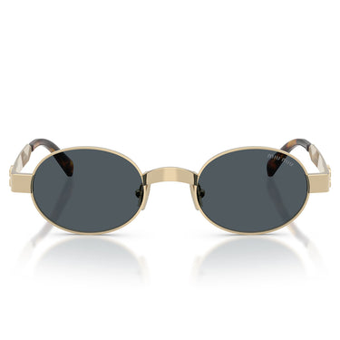 Miu Miu Occhiali da Sole MUB51S ZVN70B Oro Pallido/Grigio Scuro Donna