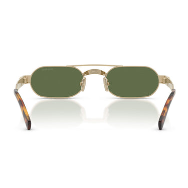Miu Miu Occhiali da Sole MUB52S ZVN71A Oro Pallido Verde Scuro Donna 4