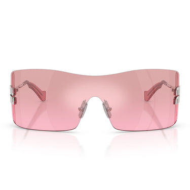 Miu Miu Occhiali da Sole MUB53S 1BC70Y Argento/Rosa Specchiato Donna