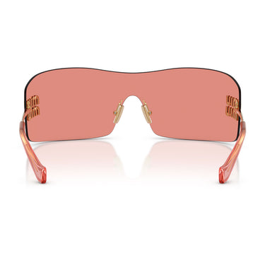 Miu Miu Occhiali da Sole MUB53S 5AK20Y Oro/Rosso Donna