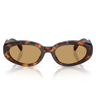 Miu Miu Occhiali da Sole MUC01S 27L10Y Marrone/Marrone Donna