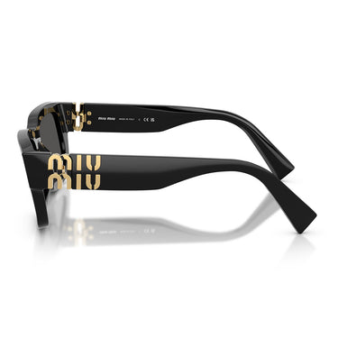 Miu Miu Occhiali da Sole MUC04S 16K08Z Nero Grigio Scuro Donna 3