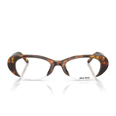 Miu Miu Occhiali da Sole MUC05SU 14L10W Marrone Trasparente con Filtro Luce Blu Donna