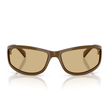 Miu Miu Occhiali da Sole MUC06SU 29Q10R Verde Militare Giallo Donna