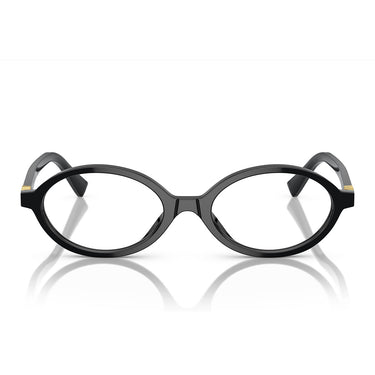 Miu Miu Occhiali da Vista MU01XV 1AB1O1 Nero/Trasparente Donna