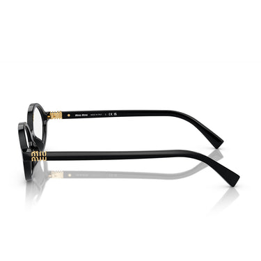 Miu Miu Occhiali da Vista MU01XV 1AB1O1 Nero/Trasparente Donna 3