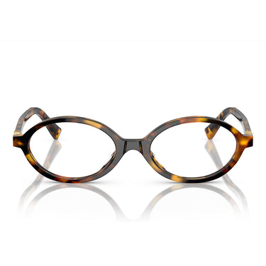 Miu Miu Occhiali da Vista MU01XV VAU1O1 Marrone Miele/Trasparente Donna
