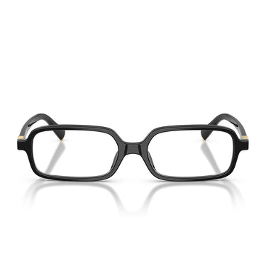 Miu Miu Occhiali da Vista MU01YV 16K1O1 Nero Trasparente Donna