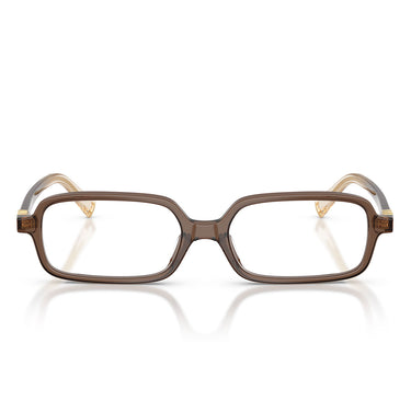 Miu Miu Occhiali da Vista MU01YV 23H1O1 Marrone Trasparente/Trasparente Donna