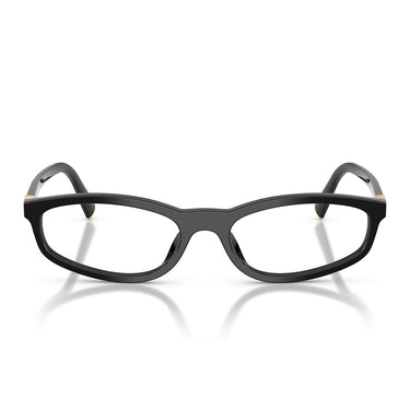 Miu Miu Occhiali da Vista MU01ZV 16K1O1 Nero/Trasparente Donna