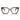 Miu Miu Occhiali da Vista MU04UV 11Q1O1 Tabacco Striato/Trasparente Donna