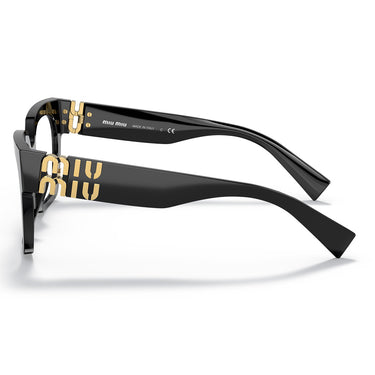 Miu Miu Occhiali da Vista MU04UV 1AB1O1 Nero Trasparente Donna 3