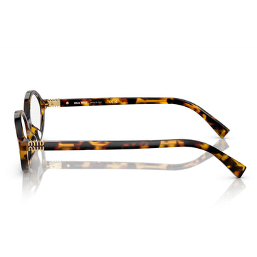 Miu Miu Okulary korekcyjne MU04ZS VAU08N Havana/Przezroczyste Damskie 2
