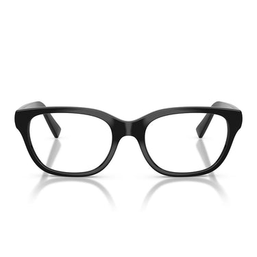 Miu Miu Occhiali da Vista MU07ZV 1AB1O1 Nero Trasparente Donna