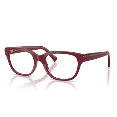 Miu Miu Occhiali da Vista MU07ZV 25R1O1 Bordeaux Trasparente Donna 2