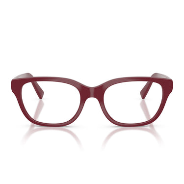 Miu Miu Occhiali da Vista MU07ZV 25R1O1 Bordeaux Trasparente Donna