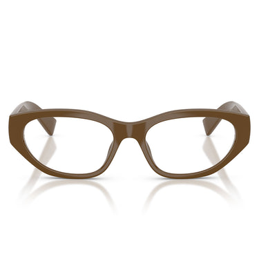 Miu Miu Occhiali da Vista MU08ZVU 23R1O1 Verde/Trasparente Donna