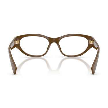 Miu Miu Occhiali da Vista MU08ZVU 23R1O1 Verde/Trasparente Donna