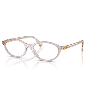Miu Miu Occhiali da Vista MU09XV 12W1O1 Malva Trasparente/Trasparente Donna