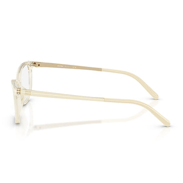 Miu Miu Occhiali da Vista MU09ZV 12X1O1 Champagne Trasparente Trasparente Donna 3