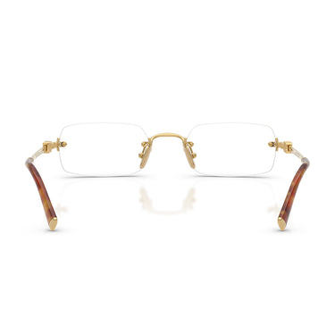 Miu Miu Occhiali da Vista MU50YV 5AK1O1 Oro Trasparente Donna 4