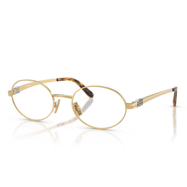 Miu Miu Occhiali da Vista MU50ZV 5AK1O1 Oro/Trasparente Donna 1