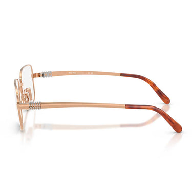 Miu Miu Occhiali da Vista MU51ZV ZVF1O1 Oro Rosa/Trasparente Donna 2