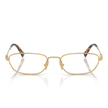 Miu Miu Occhiali da Vista MU52ZV 5AK1O1 Oro/Trasparente Donna