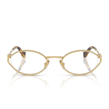 Miu Miu Occhiali da Vista MU53ZV 5AK1O1 Oro/Trasparente Donna