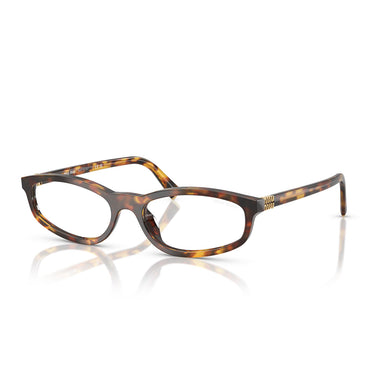 Miu Miu Okulary Korekcyjne MUA06S 14L08N Brązowy/Przezroczysty Damskie