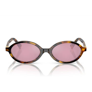 Miu Miu Okulary Przeciwsłoneczne MU04ZS VAU50D Havana/Rosa Damskie