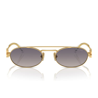 Miu Miu Occhiali da Sole MU54ZS 5AK30C Oro/Grigio Specchio Donna