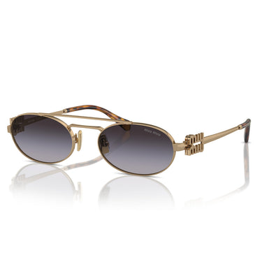 Miu Miu Sonnenbrille MU54ZS 7OE5D1 Gold/Grau Verlauf Damen 2