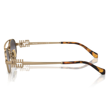 Miu Miu Sonnenbrille MU54ZS 7OE5D1 Gold/Grau Verlauf Damen 3