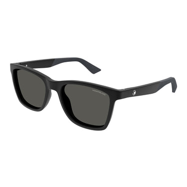 Montblanc Occhiali da Sole MB0399S 002 Nero/Grigio Uomo 1