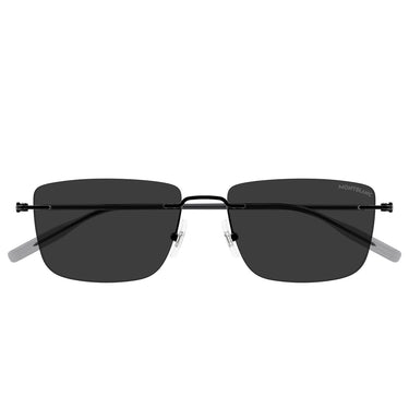 Montblanc Occhiali da Sole MB0429S 001 Nero Grigio Uomo