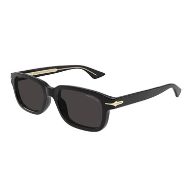 Montblanc Occhiali da Sole MB0436S 001 Nero/Grigio Uomo 1