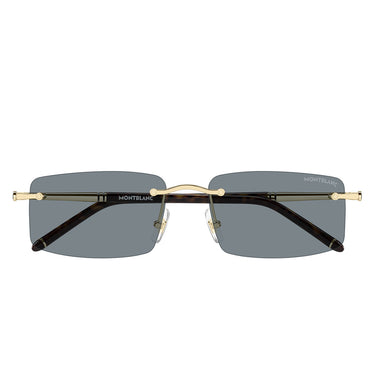 Montblanc Occhiali da Sole MB0443S 004 Oro Grigio Uomo