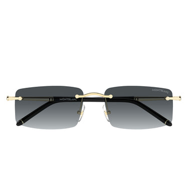 Montblanc Occhiali da Sole MB0443S 007 Oro Grigio Sfumato Uomo