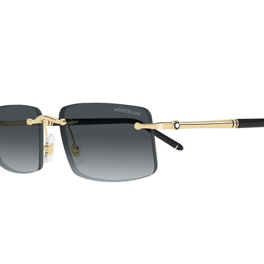Montblanc Occhiali da Sole MB0443S 007 Oro Grigio Sfumato Uomo 3