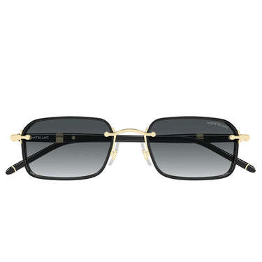 Montblanc Occhiali da Sole MB0483S 001 Oro Grigio Sfumato Uomo