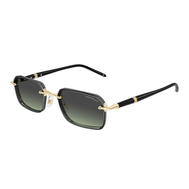Montblanc Occhiali da Sole MB0483S 004 Nero Grigio Uomo 2