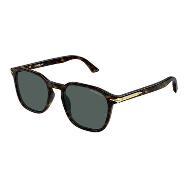 Montblanc Occhiali da Sole MB0516S 002 Marrone/Verde Uomo 2