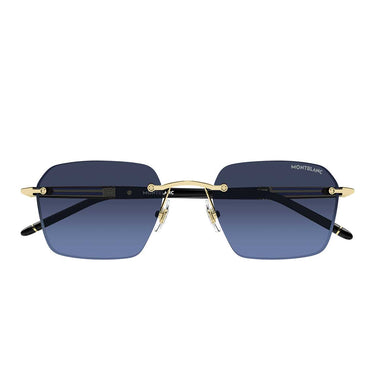 Montblanc Occhiali da Sole MB0526S 003 Oro/Blu Uomo