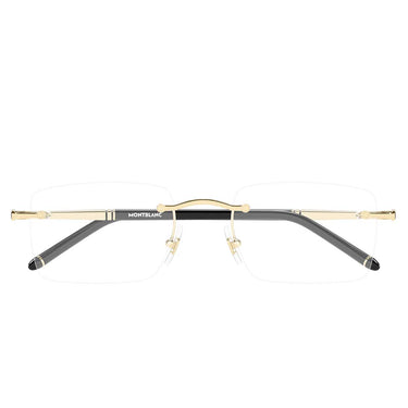 Montblanc Occhiali da Vista MB0444O 001 Oro/Trasparente Uomo