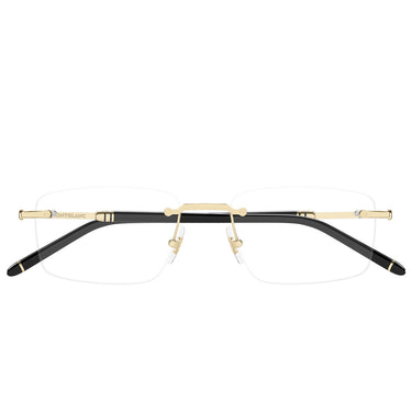 Montblanc Occhiali da Vista MB0480O 001 OroNero Trasparente Uomo