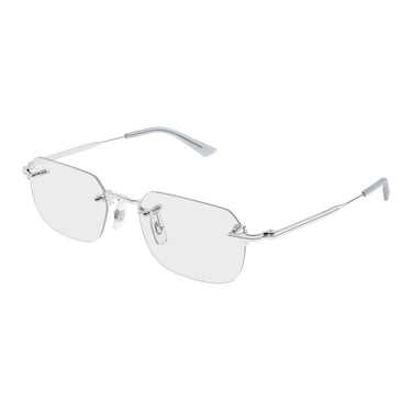Montblanc Occhiali da Vista MB0514O 003 Argento/Trasparente Uomo 2