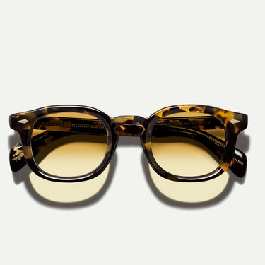 Moscot Lunettes de Soleil MEKLER Classic Havana Havana/Marron Dégradé Unisexe